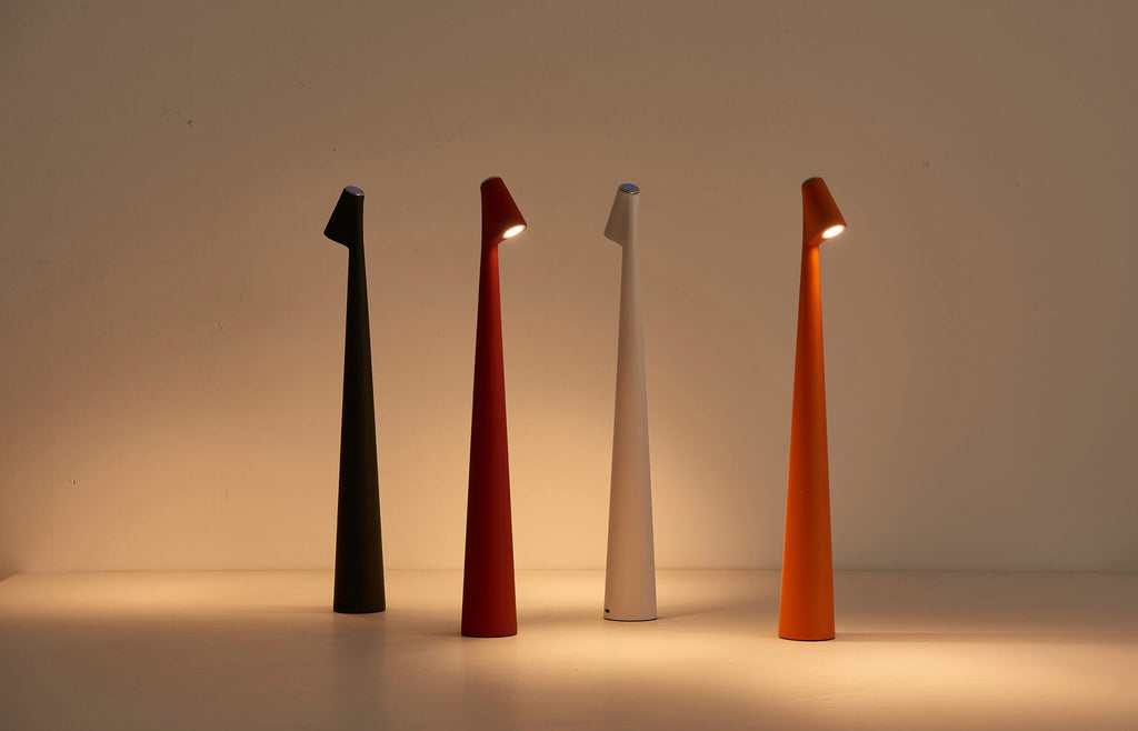 LumaNord oplaadbare tafellamp, warm ledlicht voor dineren en lezen
