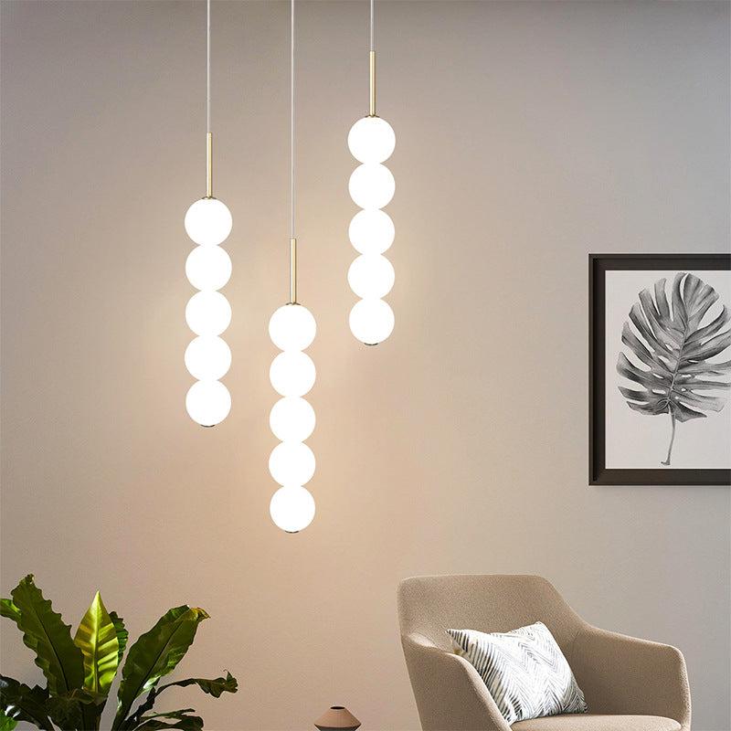 Valentina  Pendant Light White Bubble Nordic | Fioriscas