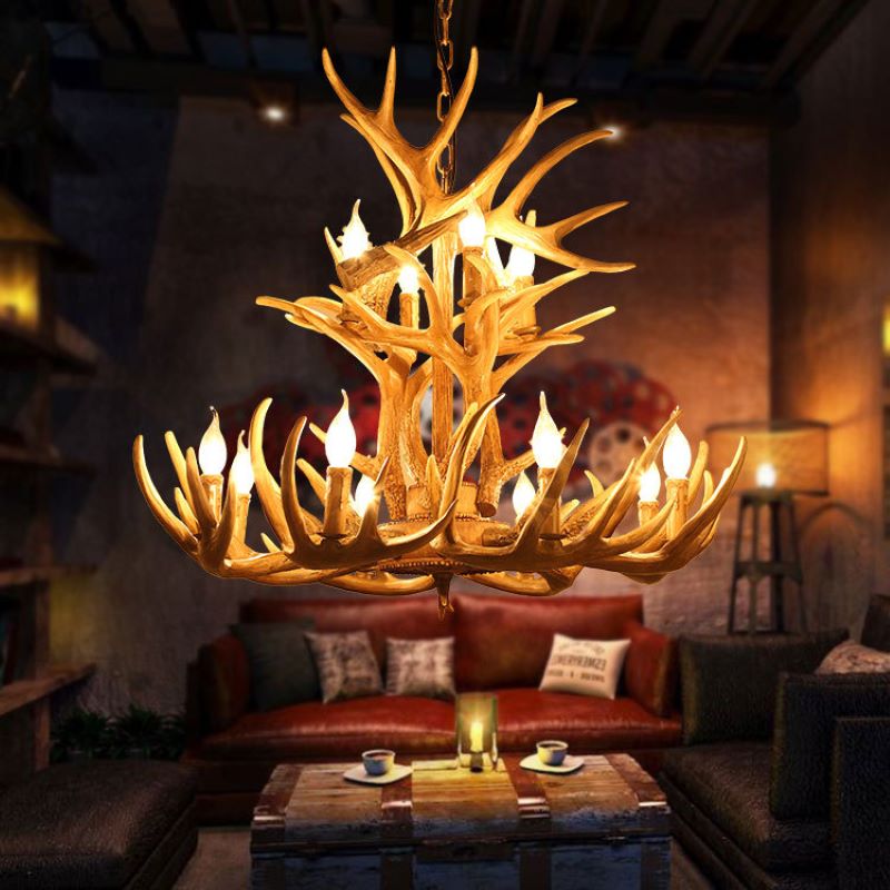 Silva Nordic LED Pendant Light Wood Metal Bar/Dining Room/Living Room | Fioriscas