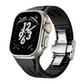 Apple Watch-rem, Liora FKM gummirem med sommerfuglelås