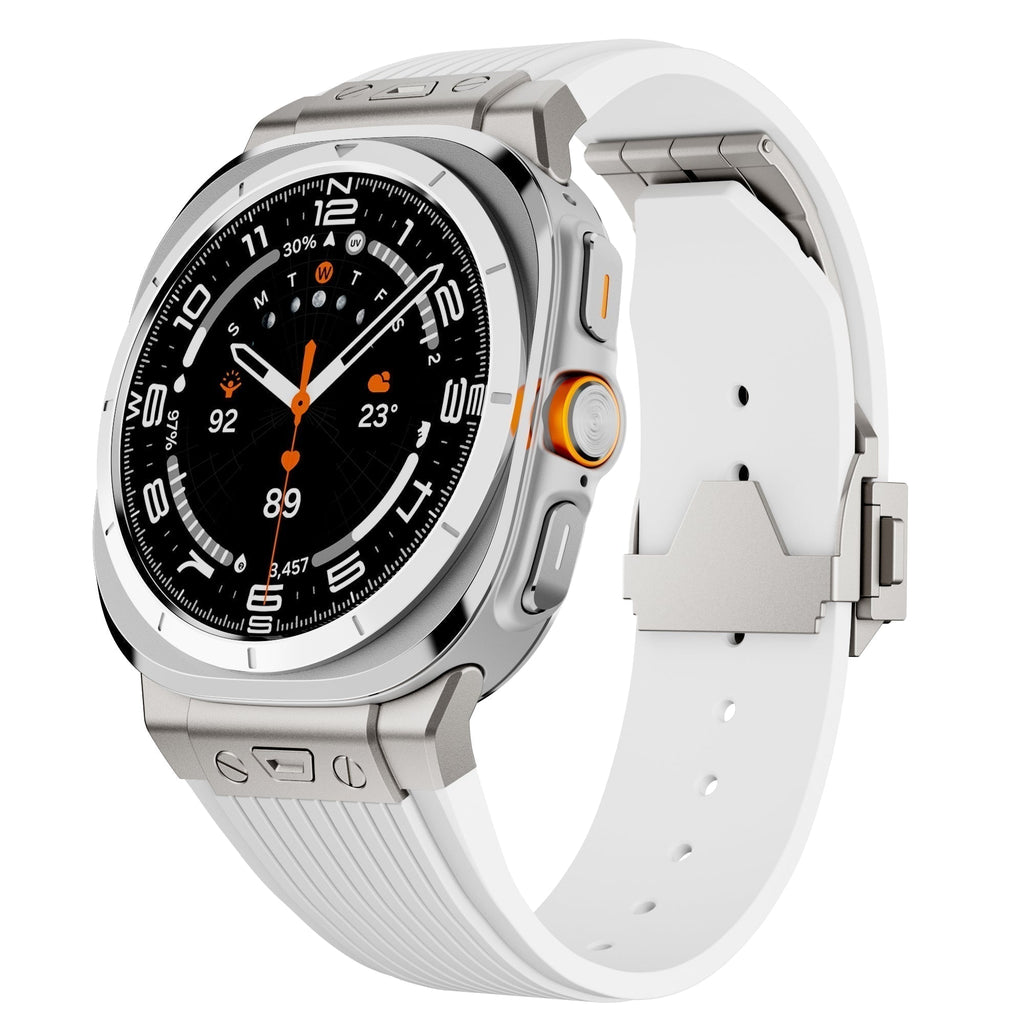 Curea din silicon pentru Samsung Watch Ultra, curea ajustabilă Kirrea cu cataramă