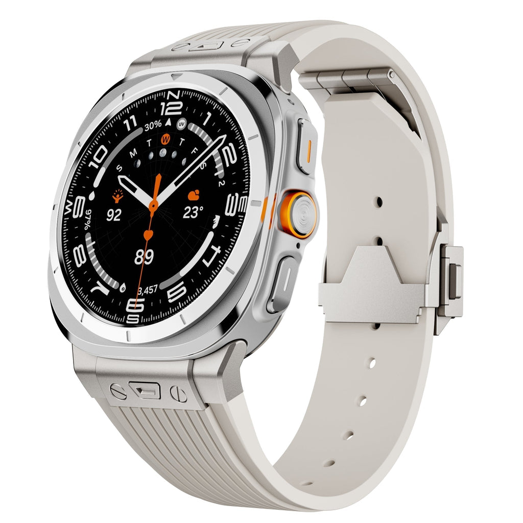 Curea din silicon pentru Samsung Watch Ultra, curea ajustabilă Kirrea cu cataramă