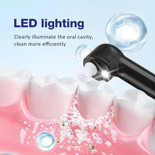 Lucidatore dentale wireless 5-in-1 per denti bianchi e splendenti - Fioriscas