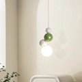 Valentina Modern LED Pendant Light White Metal Bedroom Living Room | Fioriscas
