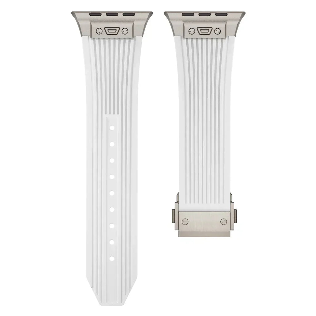 Silicone Watch Band for Apple Watch 44-49mm, NovaFlex Adjustable Strap
