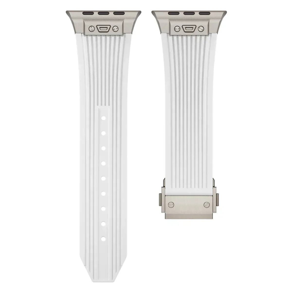 Silicone Watch Band for Apple Watch 44-49mm, NovaFlex Adjustable Strap