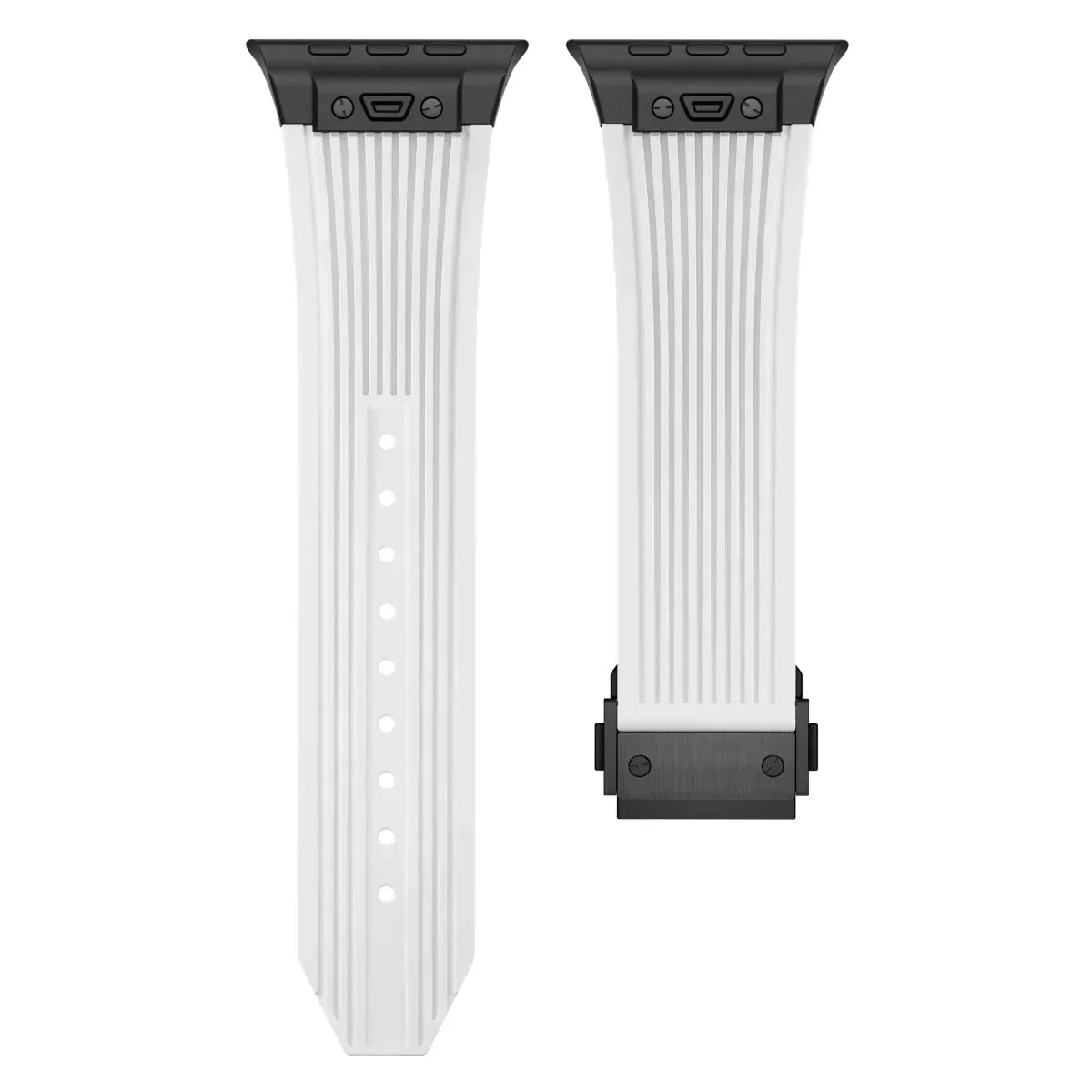Silicone Watch Band for Apple Watch 44-49mm, NovaFlex Adjustable Strap