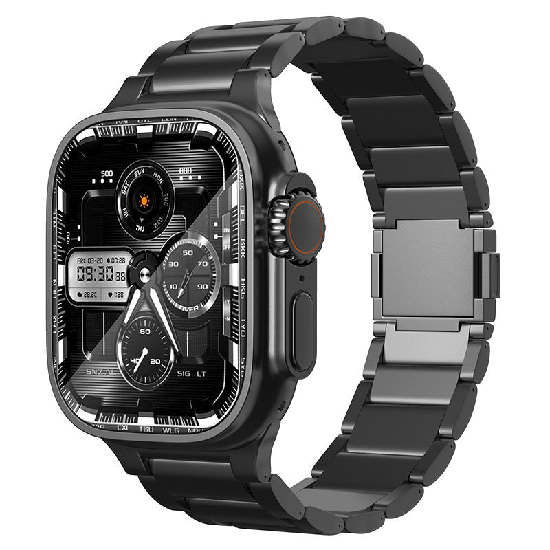 Solten titanium armband, magnetische sluiting, voor Apple Watch