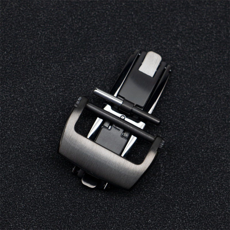 Novara Silikon-Armband für die Apple Watch mit Titan-Adapter und Schmetterlingsverschluss