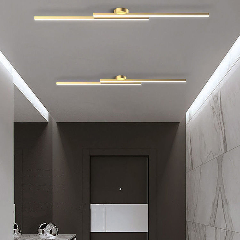 Plafoniera LED ultrasottile semipiatta in alluminio, LumenVale