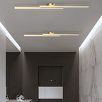 Plafoniera LED ultrasottile semipiatta in alluminio, LumenVale
