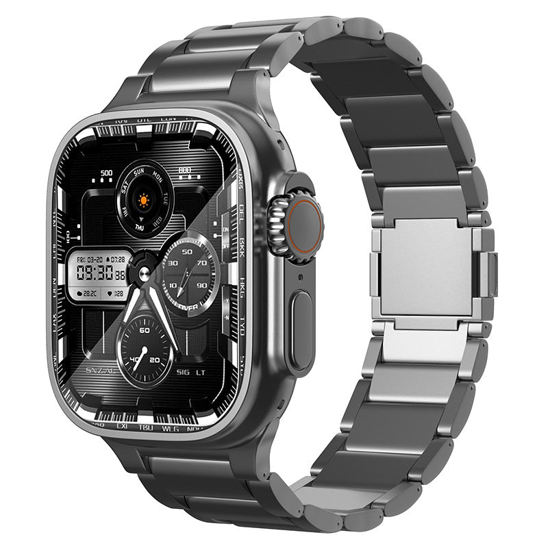 Solten titanium armband, magnetische sluiting, voor Apple Watch