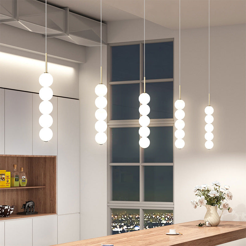 Valentina  Pendant Light White Bubble Nordic | Fioriscas