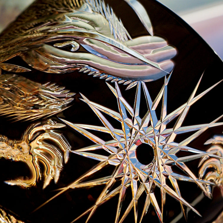 Copo de Whisky Takumi Soaring Dragon Crystal, Caixa de Madeira
