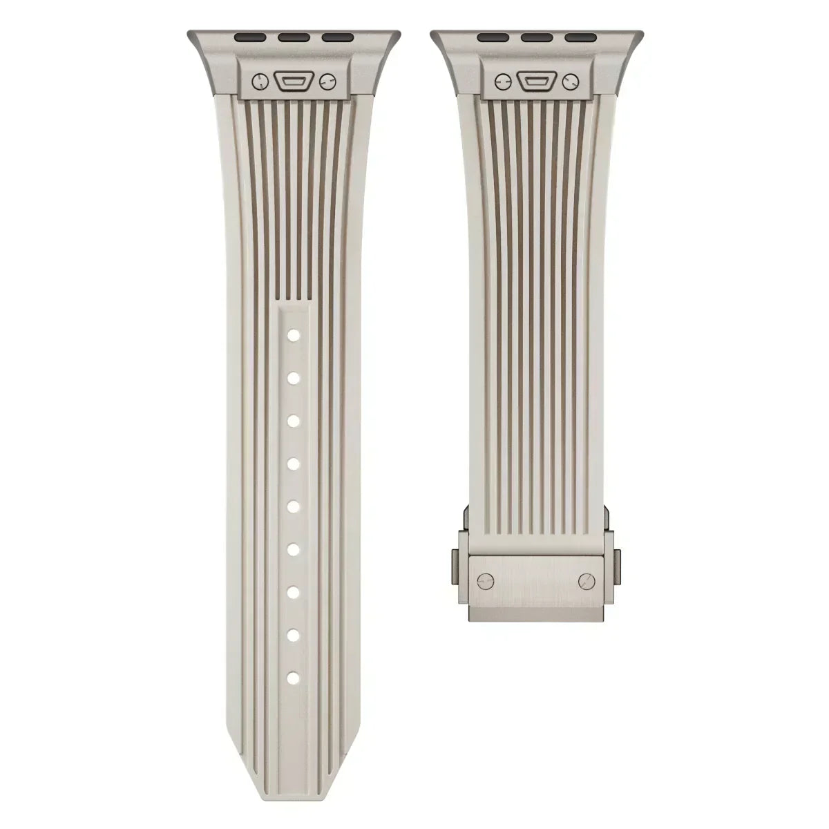Silicone Watch Band for Apple Watch 44-49mm, NovaFlex Adjustable Strap