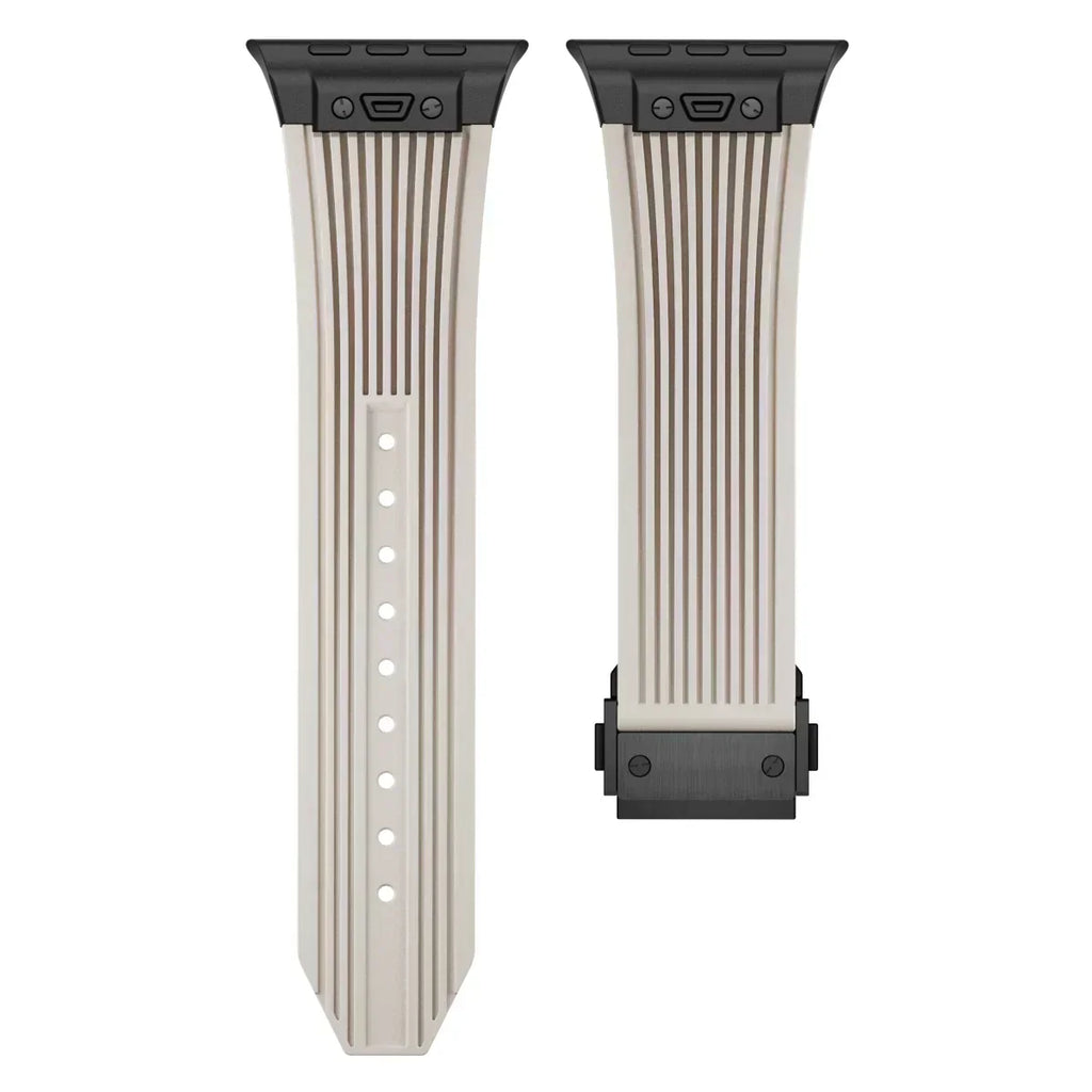 Silicone Watch Band for Apple Watch 44-49mm, NovaFlex Adjustable Strap