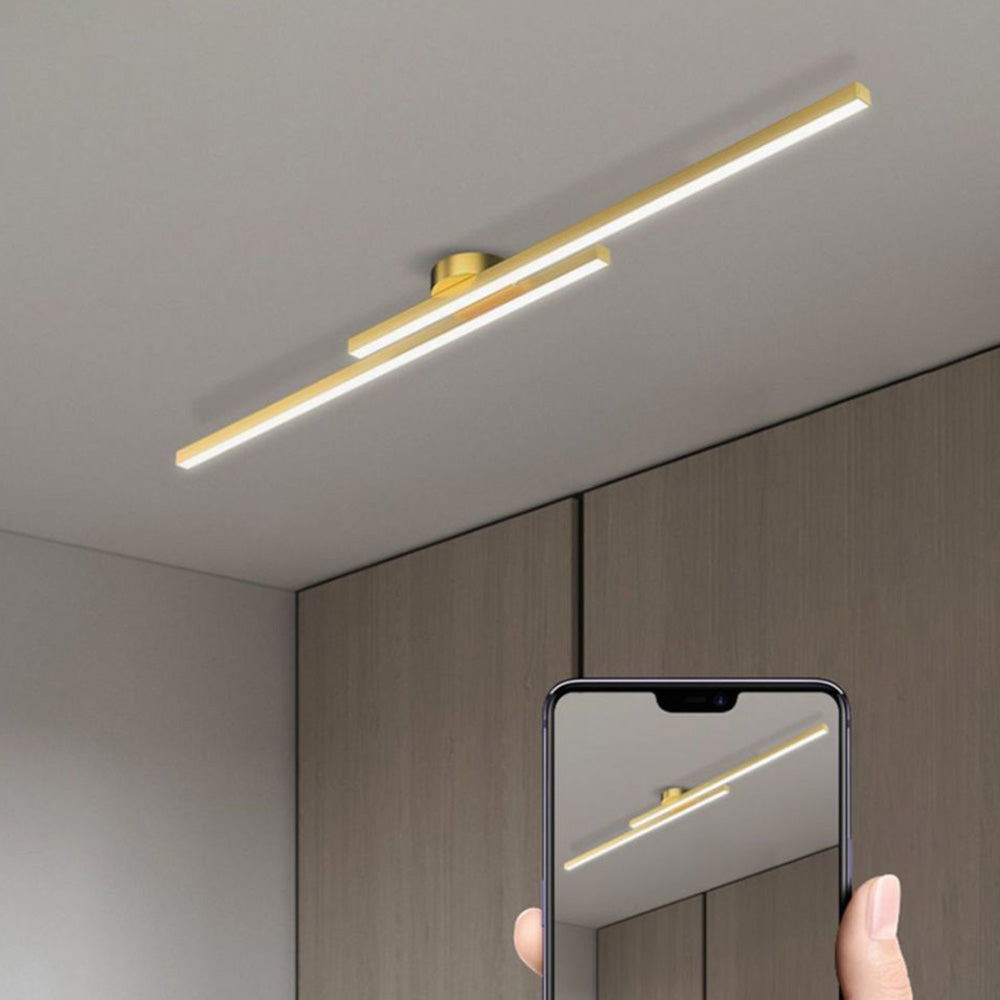 Plafoniera LED ultrasottile semipiatta in alluminio, LumenVale