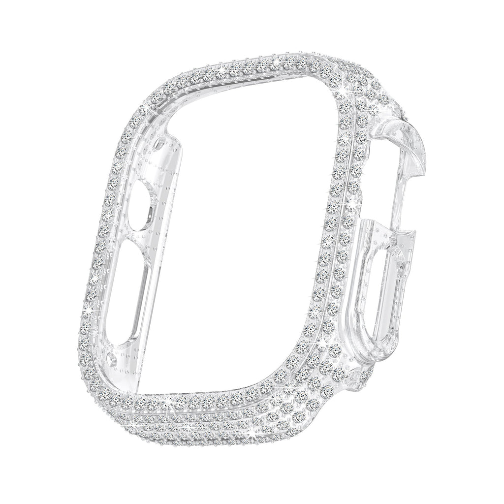 Diamond Apple Watch Ultra Case With Screen Shield — LuxeGuard