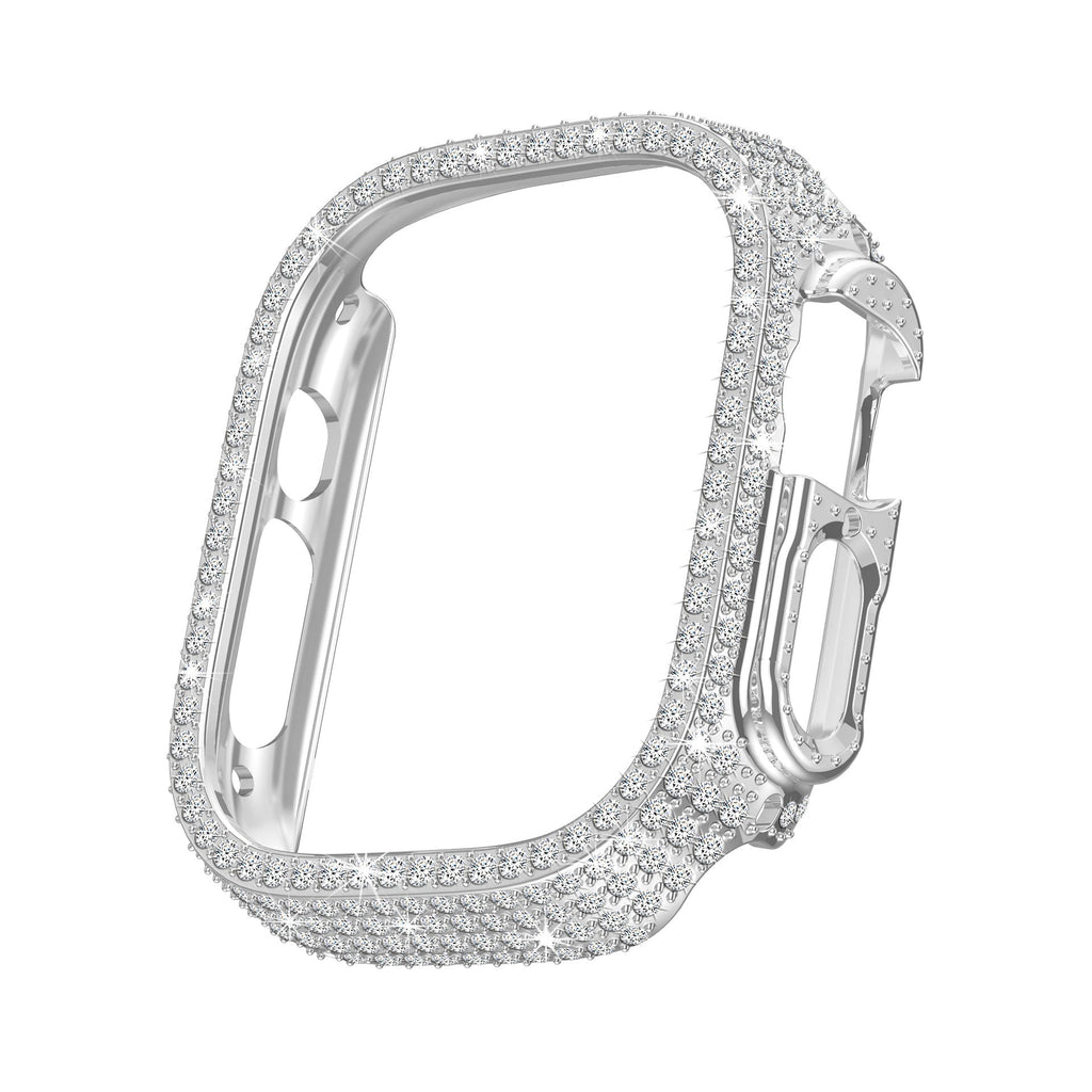 Diamond Apple Watch Ultra Case With Screen Shield — LuxeGuard