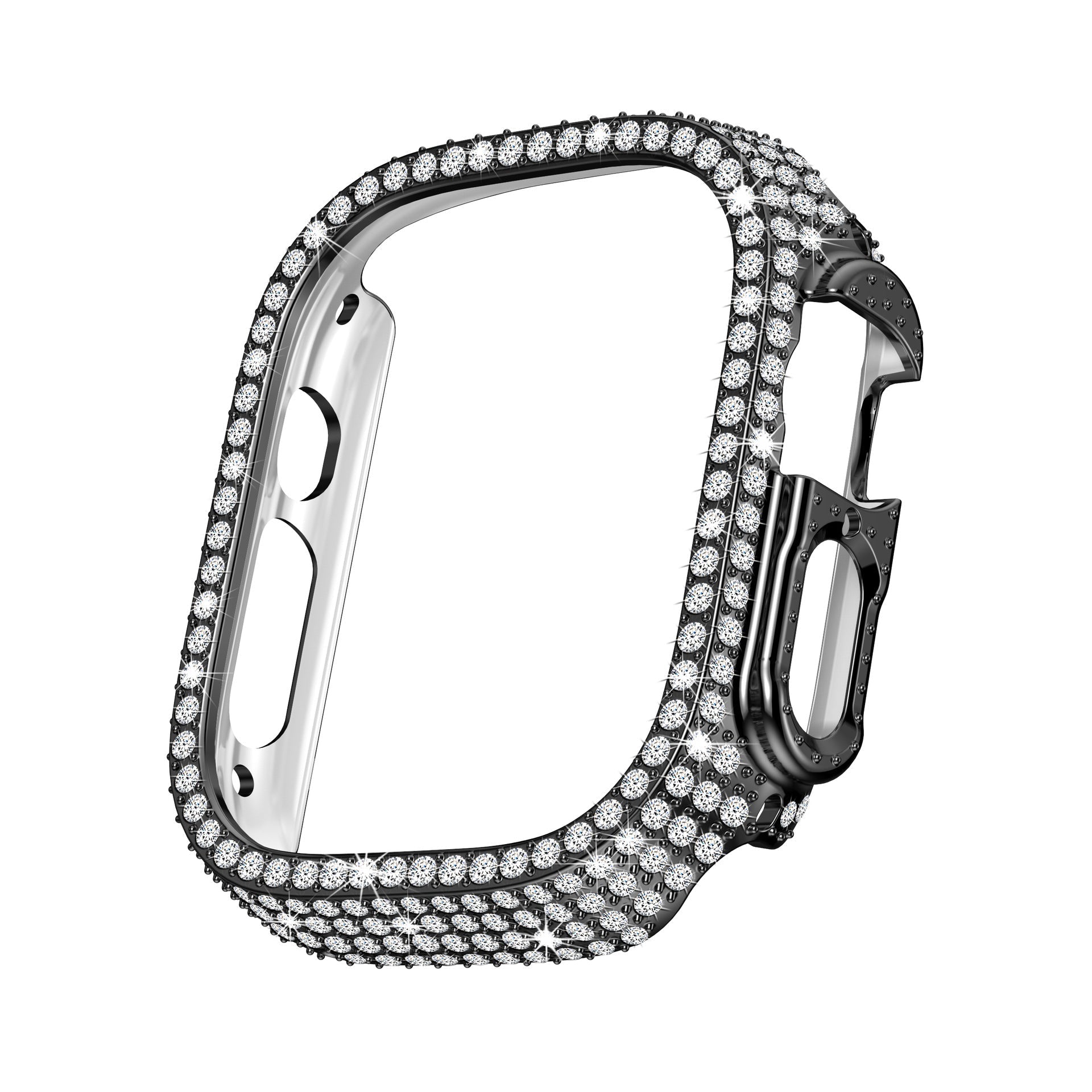 Diamond Apple Watch Ultra Case With Screen Shield — LuxeGuard