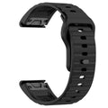 Ventro Silikon-Sportarmband für Garmin Fenix 8, 7X, 6X, belüftetes Design