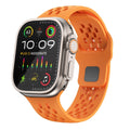 Pasek do Apple Watch, AeroFlex oddychający z gumy szwajcarskiej FKM, sportowy fason