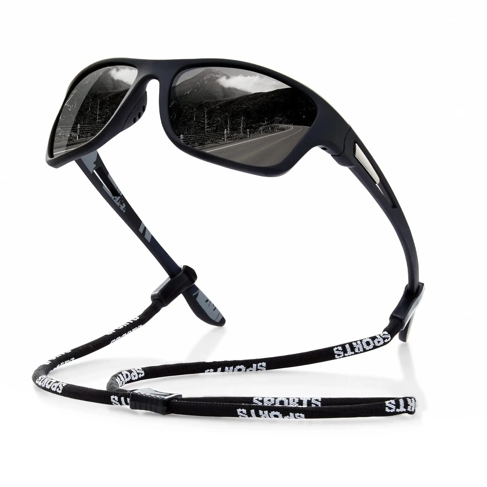 Gafas de sol polarizadas envolventes con protección UV400 para hombre