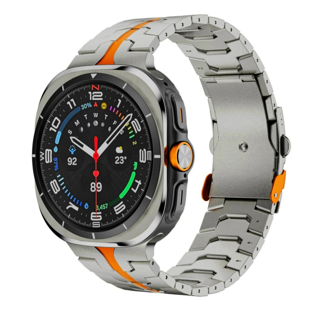 Titán óraszíj Samsung Watch 7 Ultra-hoz, Averon összecsukható csattal