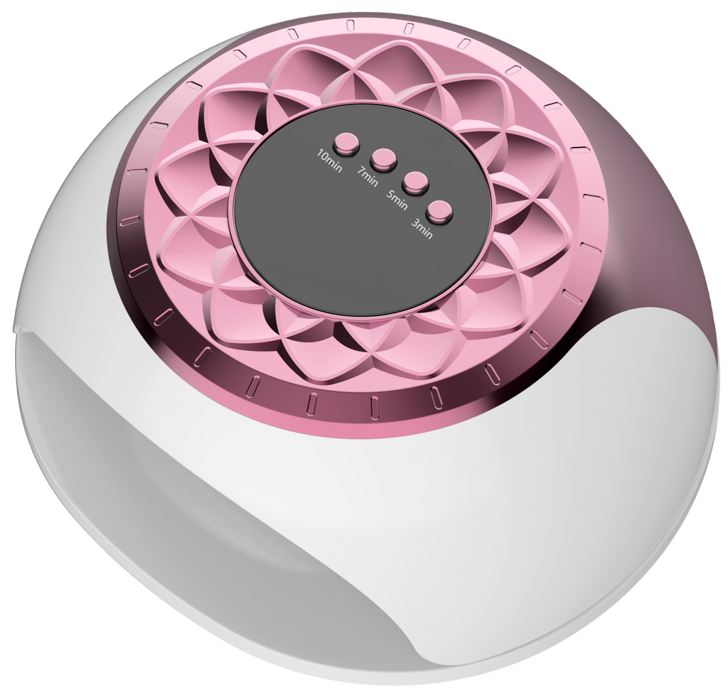 Dispositivo de luz para el cuidado de uñas con clip, doble haz de 905 nm y 470 nm, recargable