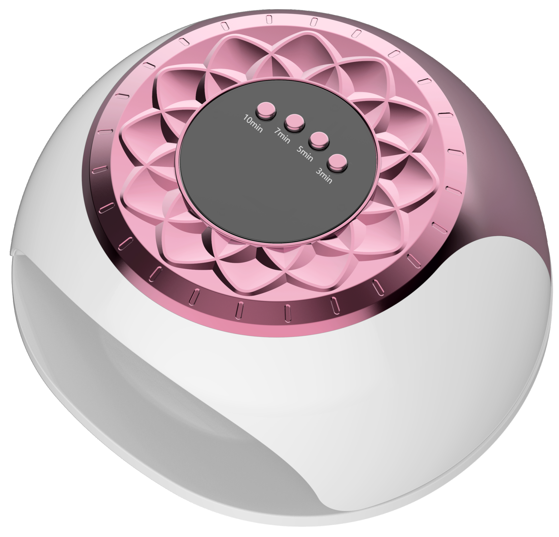 Dispositivo de luz para el cuidado de uñas con clip, doble haz de 905 nm y 470 nm, recargable