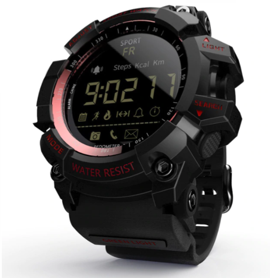 Relógio inteligente Varek Fitness com monitorização diária da atividade e da saúde