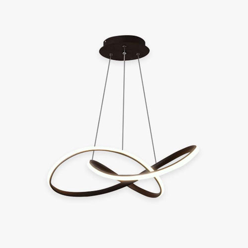 Arisha Modern Led Pendant Light, Black/White, Living Room/Bedroom - Neutralighting