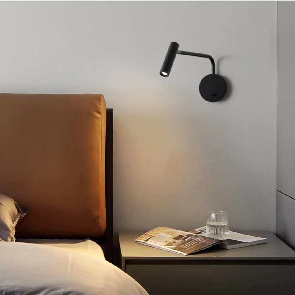 Arisha Wall Lamps Swing Arm Modern, LED Spotlight Corridor | Fioriscas