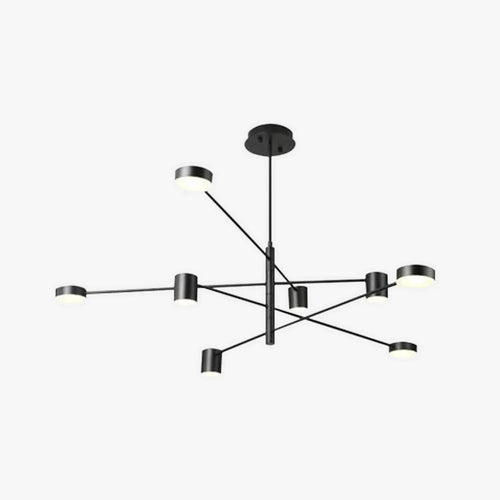 Arisha Pendant Light Branch Industrial Black/Gold, Bedroom - Neutralighting