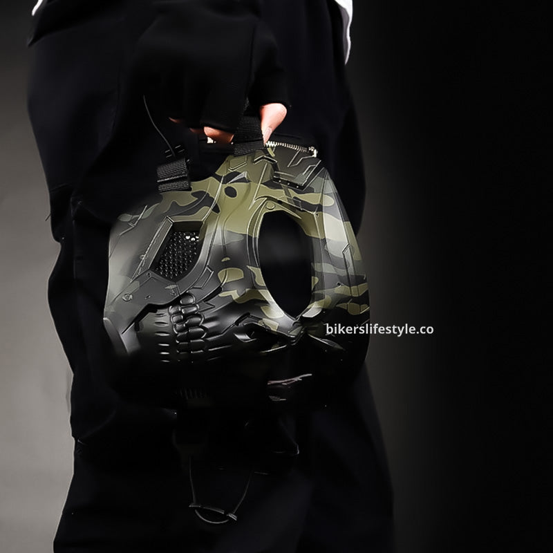 Maska s lebkou Phantom pro airsoft, paintball a jízdu na motorce