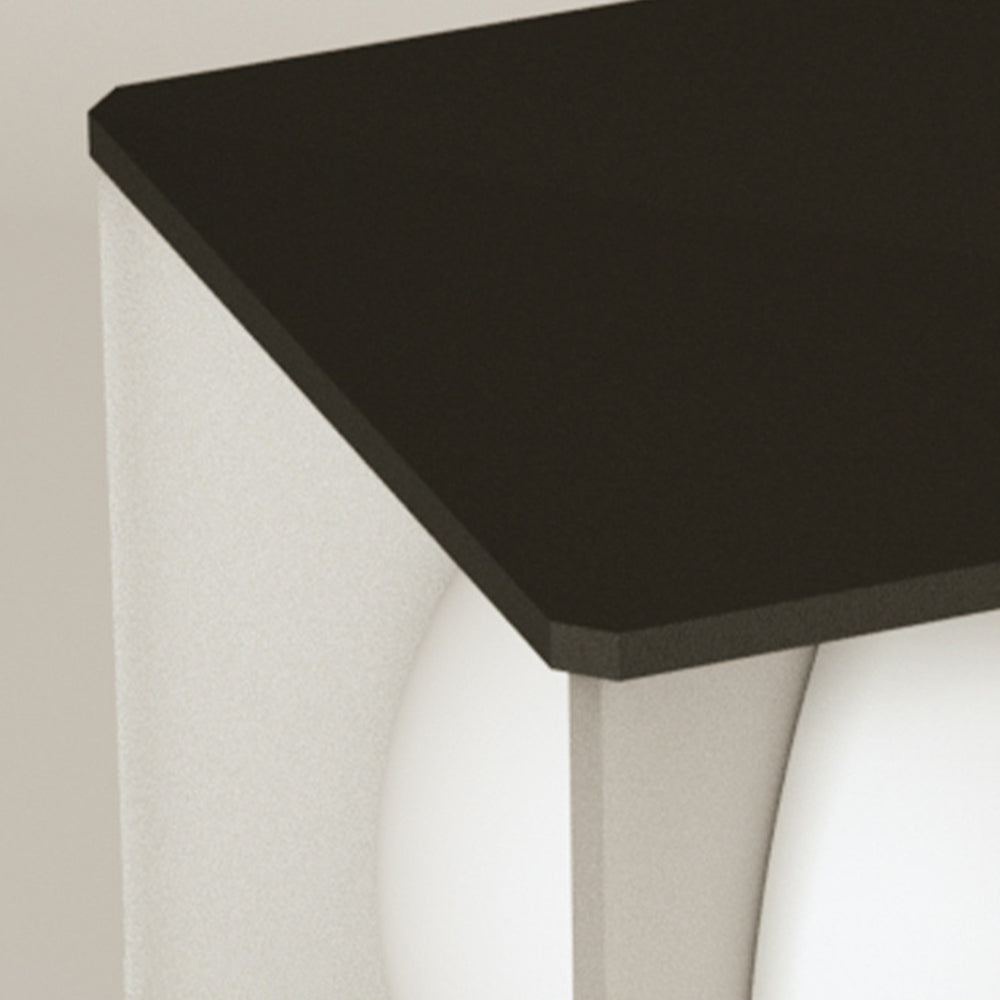 Ray Modern Moon  Outdoor Pier-Mount Pillar Light | Fioriscas