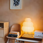 Shiori Glow Handmade Mulberry Paper Table Lamp Inspired By Japanese Lanterns