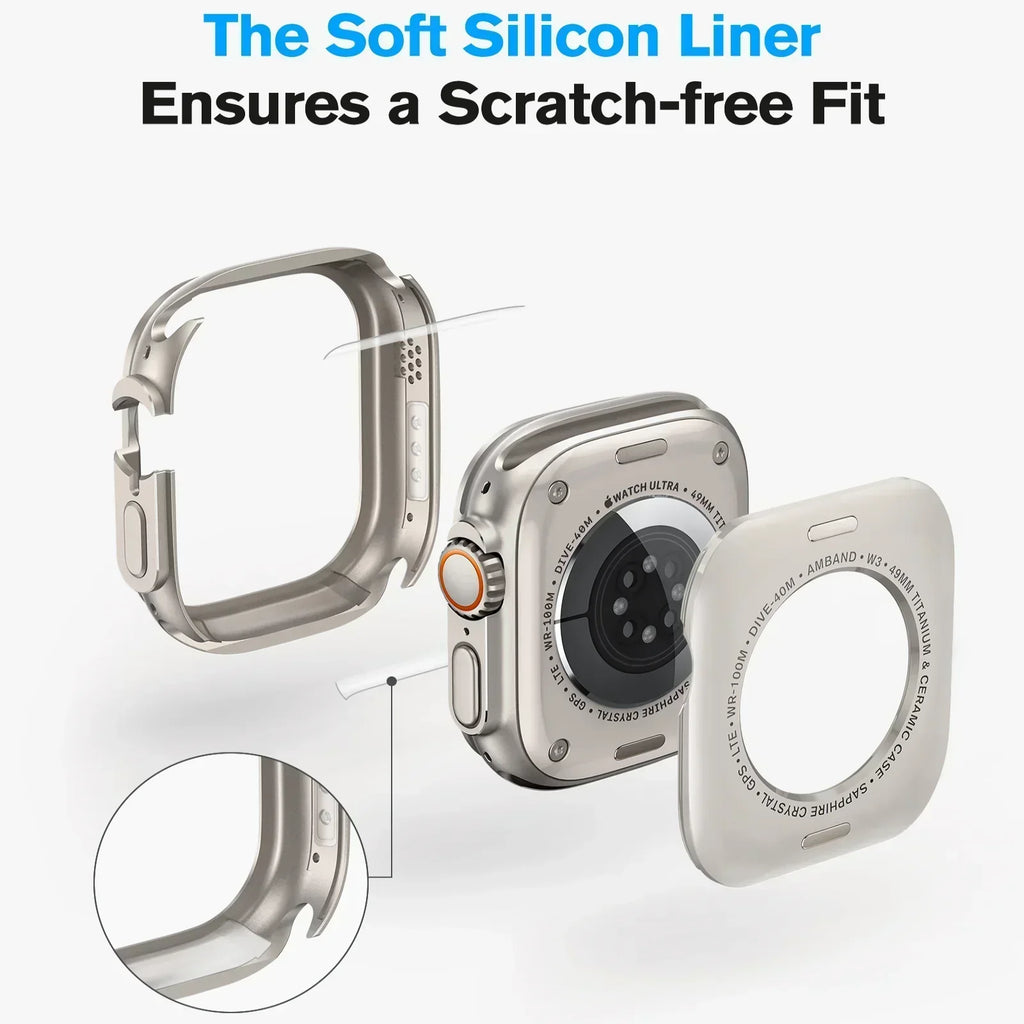 Apple Watch Case, TrailGuard Aluminum Alloy Protective Shell