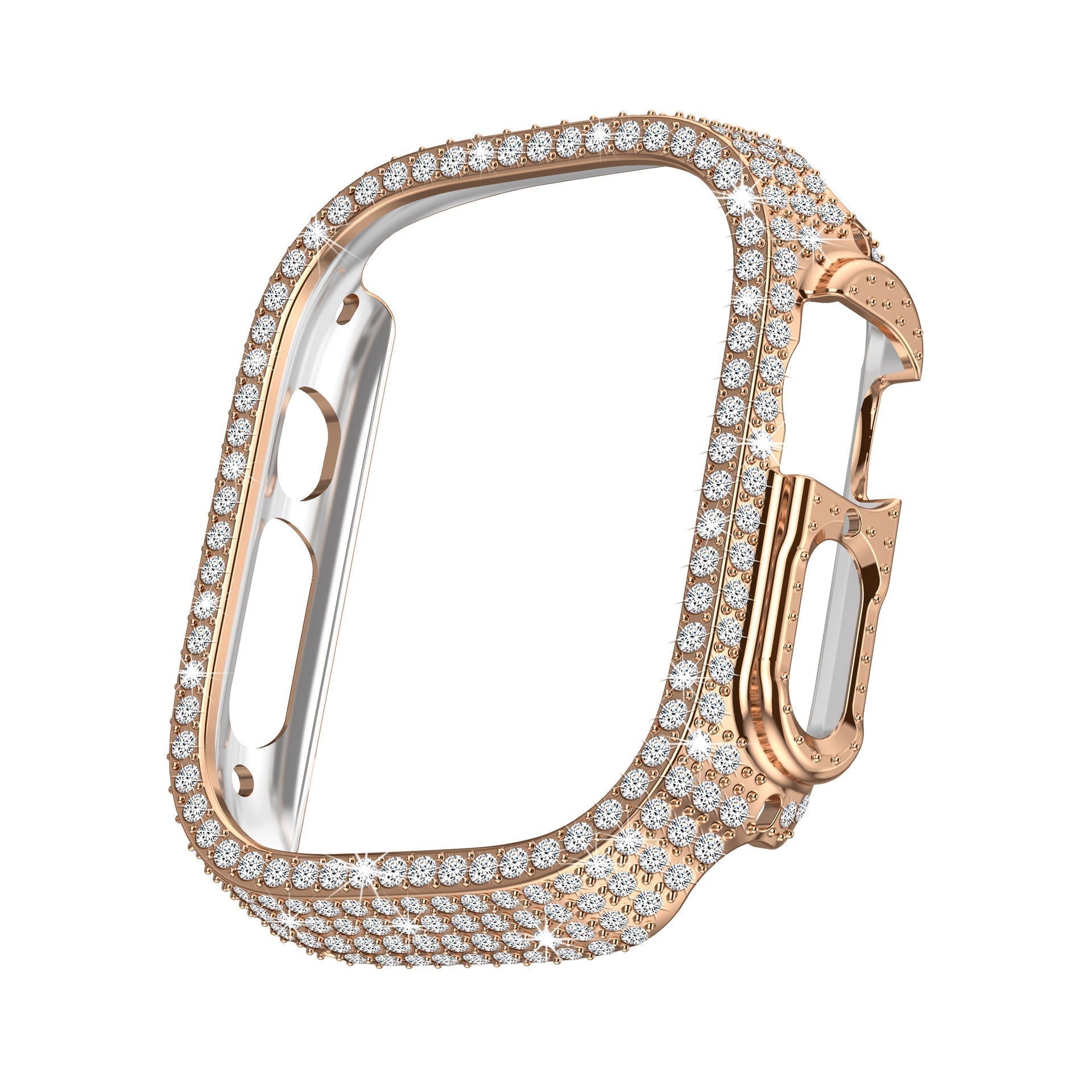 Diamond Apple Watch Ultra Case With Screen Shield — LuxeGuard