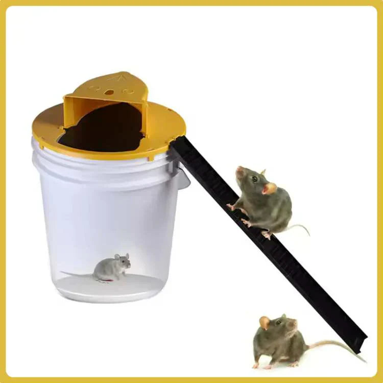Armadilha Pax Multi-Captura para Ratos e Roedores, Design de Reinício Automático e Sem Contacto