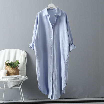 Chemise Longue en Coton