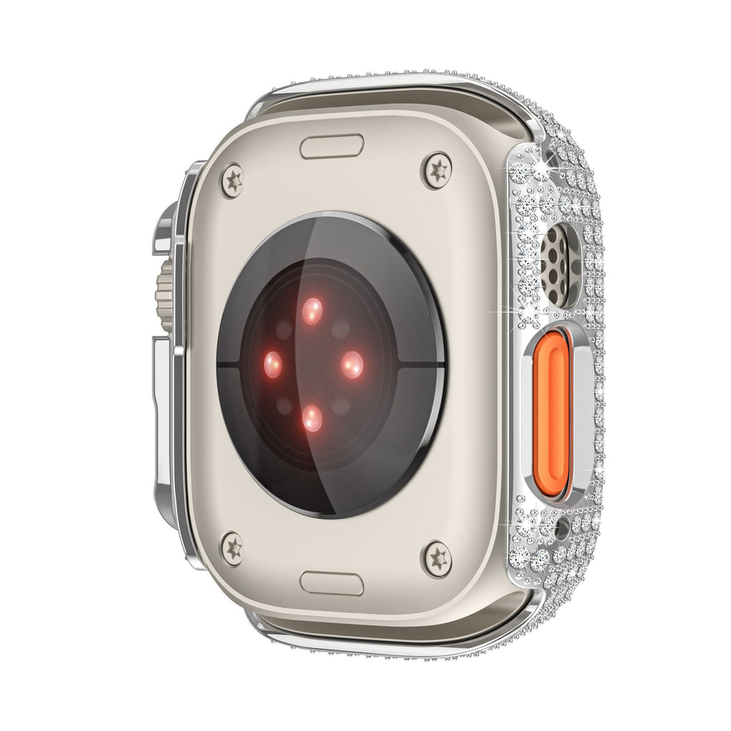Diamond Apple Watch Ultra Case With Screen Shield — LuxeGuard