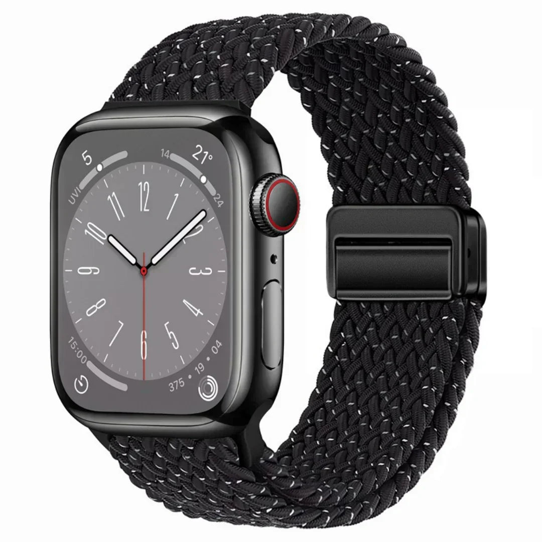 Correia de Nylon Velora com Fivela Magnética para Apple Watch