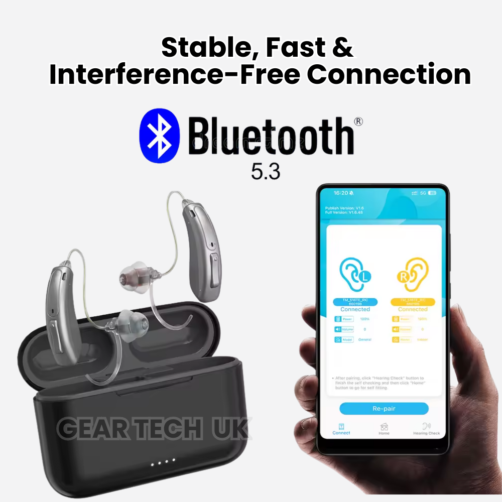 Vero BTE Bluetooth recargable con cancelación de ruido