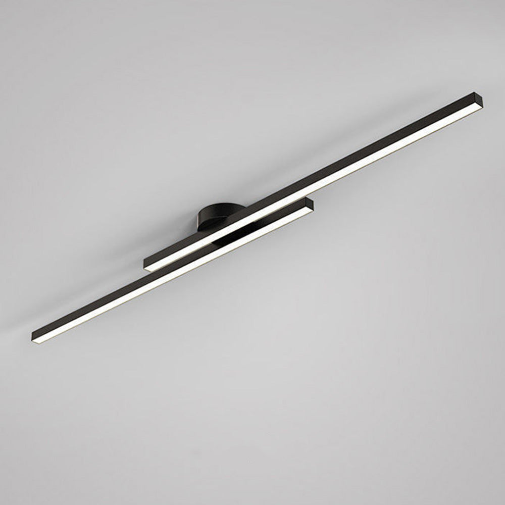 Plafoniera LED ultrasottile semipiatta in alluminio, LumenVale