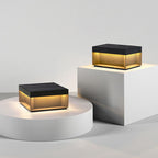 Aureon LED-sokkellamp op zonne-energie voor buitenpaden en terrassen