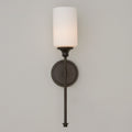 Arisha Milky Glass Mirror Front Vanity Wall Lamp, 2 Colour | Fioriscas