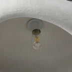 Lampada a sospensione a ciotola in stile Wabi Sabi, plafoniera LED regolabile