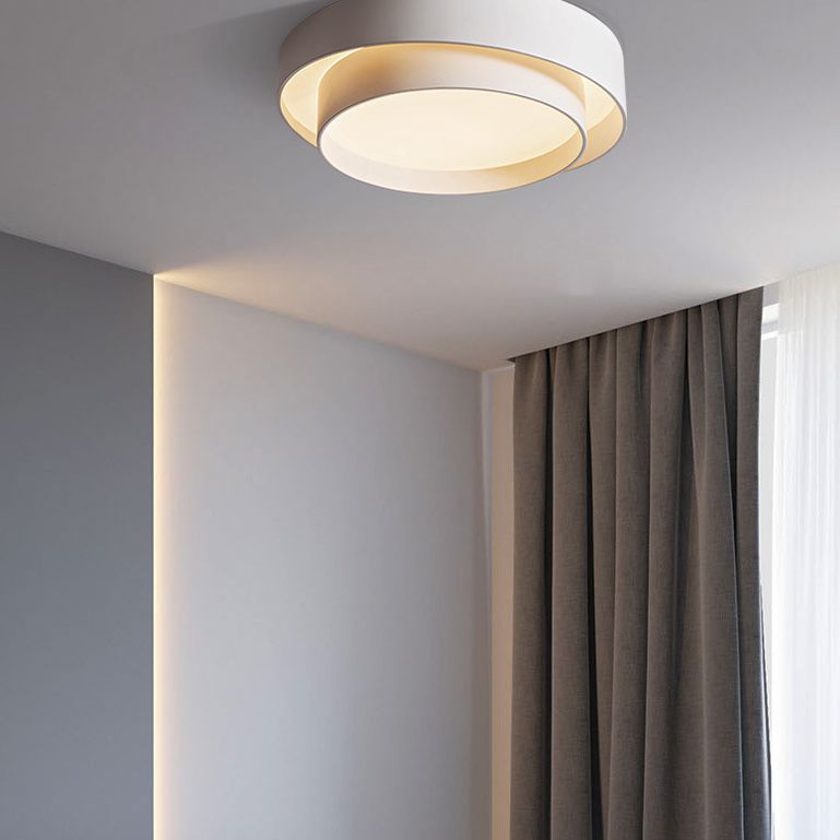 Arux Nordic Art Deco Circular Flush Mount Ceiling Light | Fioriscas