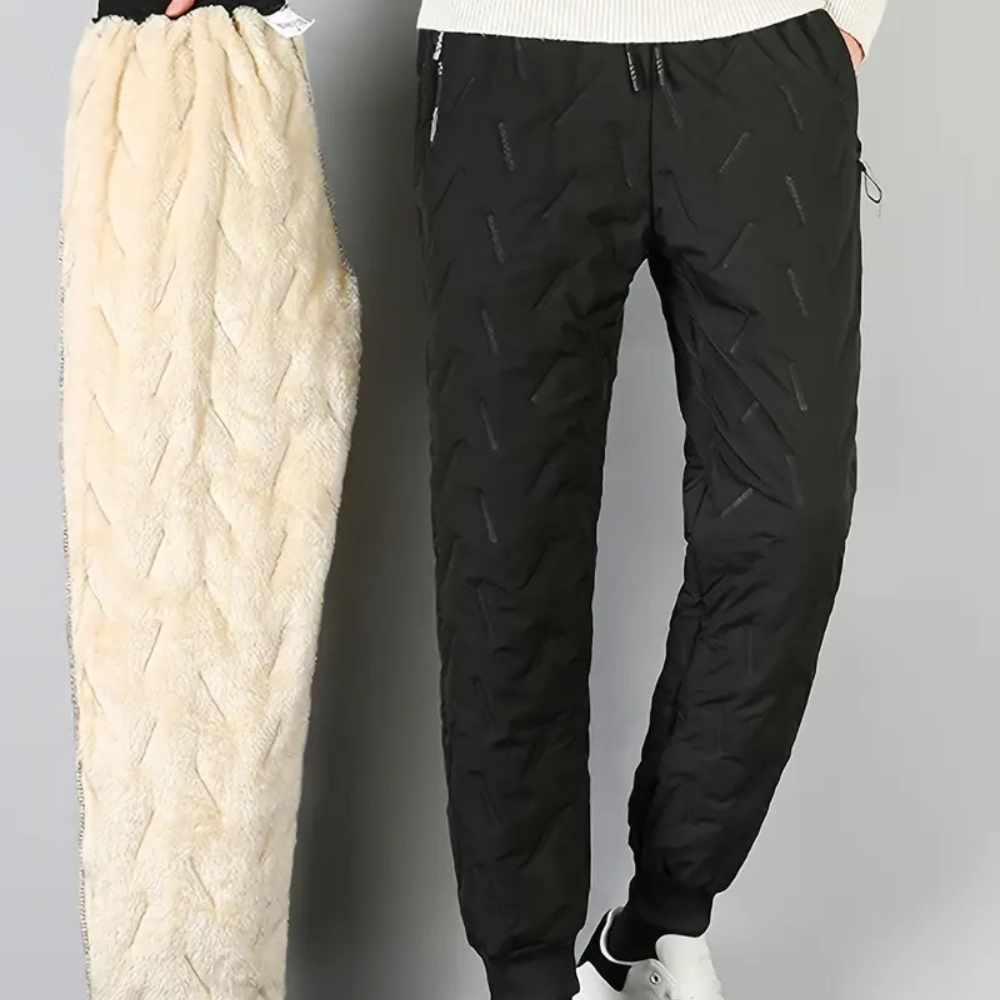Unisex Cargo Pants, Waterproof Shell With Fleece Lining – ThermaRidge